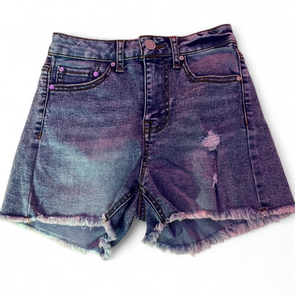 Stylish Distressed Denim Shorts